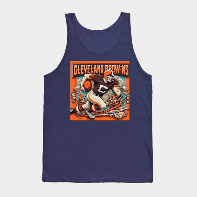 Cleveland browns Tank Top by Winshop